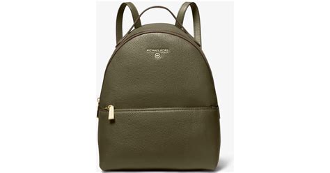 michael kors green pursse|Michael Kors olive green backpack.